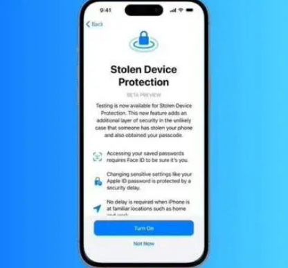 南湖苹果授权维修店分享被盗设备保护功能开启方法 