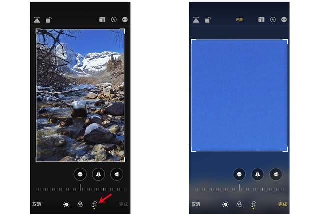 南湖苹果手机维修分享iPhone手机如何使用裁剪功能隐藏照片 
